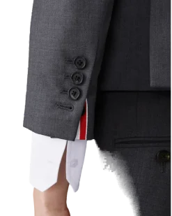 Women's High Armhole Sport Coat Gray