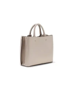 Women's Hobo Bag Light Taupe Polyurethane - Handbags Beige
