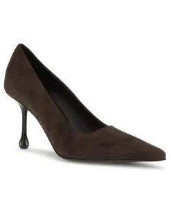 Women's Ixia Pumps Chocolate Upper: Leather; Sole: Leather High Heel Shoes Brown
