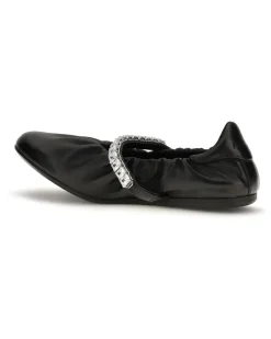 Women's Jade Ballerinas X Black-Crystal Black/crystal Flat Shoes