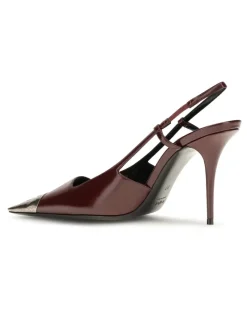 Women's Jeanne Smooth Leather Pumps Vintage Bordeaux-Vin Bordeaux/vin High Heel Shoes Burgundy