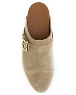 Women's Jeannette Clog Mules Desert Sand Sandal Beige