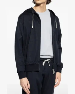 Women's Jersey Hoodie Navy Ss25 M