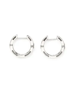 Women's 18kt White Gold Diamonds Earrings Ss26 W