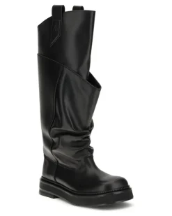 Women's La Passeggiata Boots 100 Calf Leather Bos Taurus Black