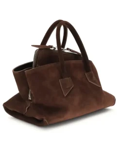 Women's La Passeggiata Mini Handbag 850 Calf Leather Bos Taurus Shoulder Bags Brown