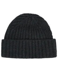 Women's Le Beanie Gray Principal Cashmere Merino
