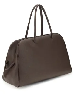 Women's Le Grand Tourisme Travel Bag Dark Brown Calf Leather Bos Taurus Handbags Hand