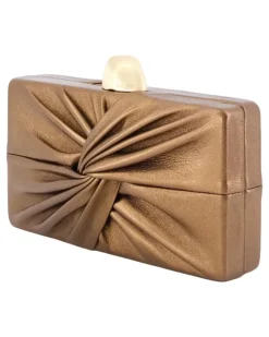 Women's Lisse Clutch Brown Calfskin