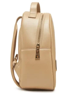 Women's Logo Lettering Backpack Beige Bags > Backpacks