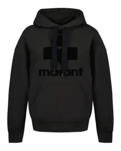 Women's Mansel Hoodie Black Cotton Hoodies