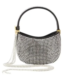 Women's Micro Vesna Hobo Black Strass Others Shoulder-hobo-bags