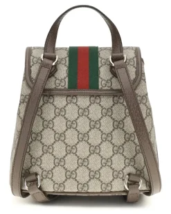 Women's Mini Ophidia Backpack Old Be Ebo-N.ac-Vrv Fabric Backpacks Ebo/n.ac/vrv ophidia Beige
