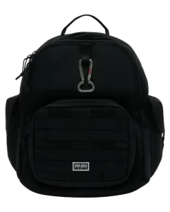 Women's Nylon Backpack Black