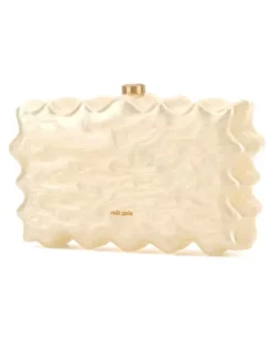 Women's Paloma Clutch Ivory Acrylic
