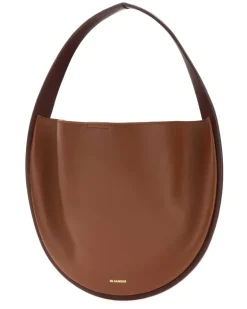 Women's Pivot Hobo Brown Ovine Leather