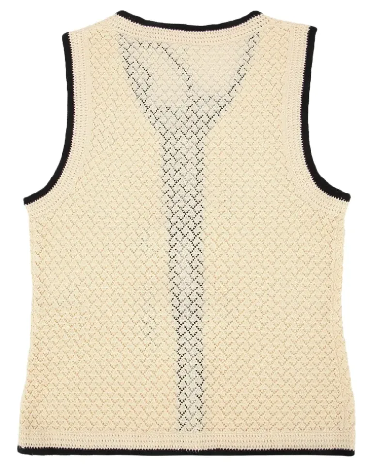 Women's Plage Vest Beige Vests