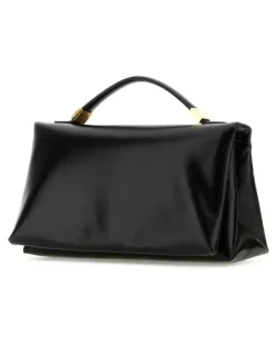 Women's Prisma Top Handle Bag Black Calf