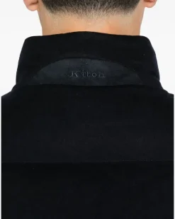 Women's Quilted Zip-Fastening Vest Aw25 M Black