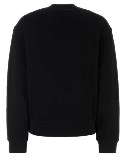 Women's Right Sweatshirt Black Cotton Sweater