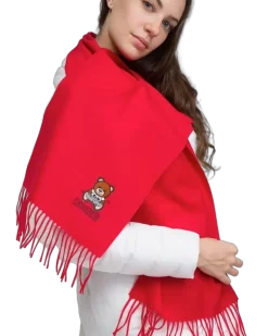Women's Scarf Red Lambswool Accessories
