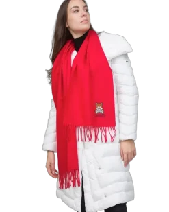 Women's Scarf Red Lambswool Accessories