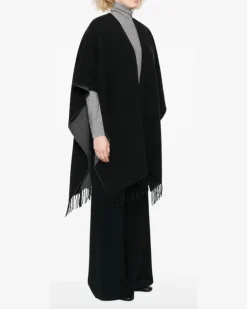 Women's Scarves Aw25 W Black