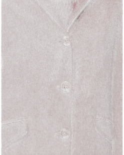 Women's Single Breasted Mid-Length Coat Ss20 W Pink