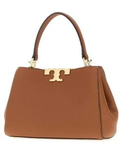 Women's Soft Top Handle Bag Tan Leather