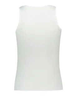 Women's 90s-Style Tank Top Viscose White T-shirts