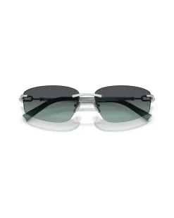 Women's Sunglasses Dark Grey-Silver Metal Eyewear - Grey/silver Gray
