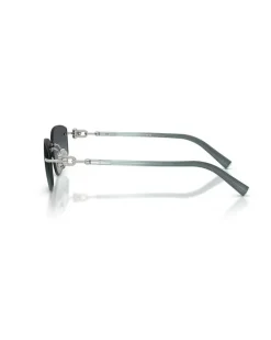 Women's Sunglasses Dark Grey-Silver Metal Eyewear - Grey/silver Gray
