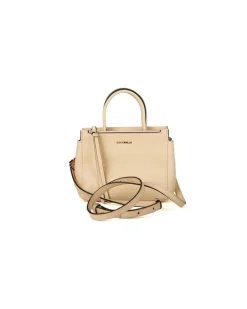 Women's Top Handle Bag Betulla Cowhide - Top-Handle-Bags Beige