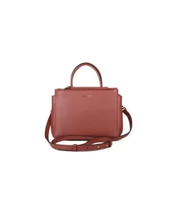 Women's Top Handle Bag Brandy Cowhide Top-handle-bags Red