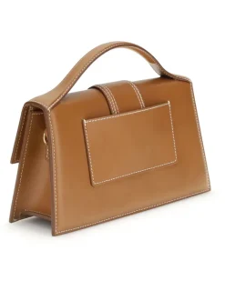 Women's Top-Handle Bag Light Brown 2 Calf Leather Bos Taurus Handbags Hand
