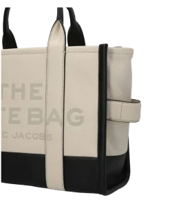 Women's Tote Bag White Cow Leather - Tote-Bags