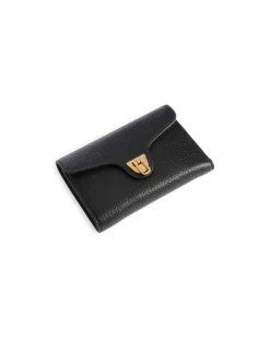 Women's Wallet Black Bovine Leather Bags