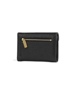 Women's Wallet Black Bovine Leather Bags