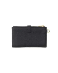 Women's Wallet Black Polyurethane Bags