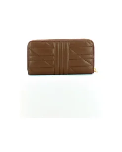 Women's Wallet Chocolate Polyurethane Bags Brown