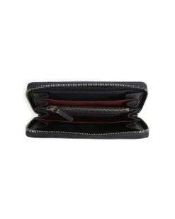 Women's Wallet Midnight Blue Cowhide Bags Navy