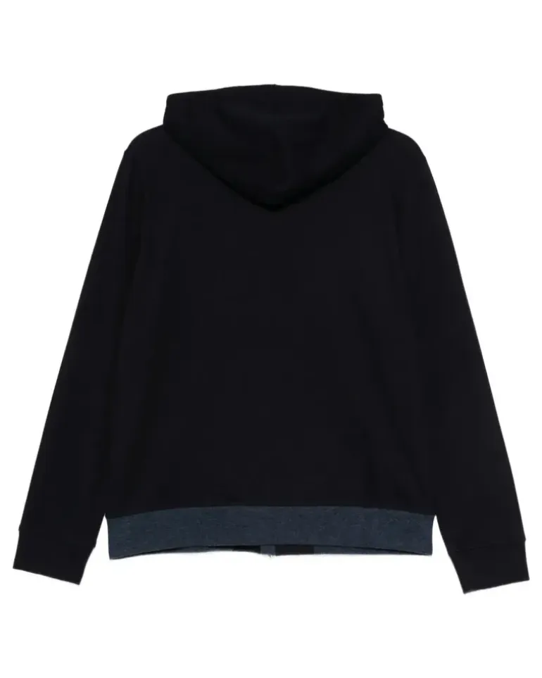 Women's Zip-Fastening Hoodie Aw25 M Black