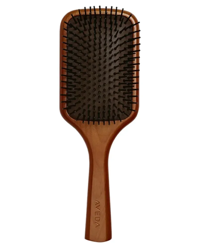 Wooden Paddle Brush Haarbürste
