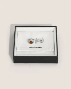 Writers Edition Homage to Bram Stoker Manschettenknöpfe - Silberfarben - Edelstahl - MB135974 - Cufflinks