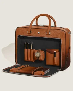 Writing Traveler Schreibmappe - Rehbraun - Leder - MB221684 - Dokumententaschen