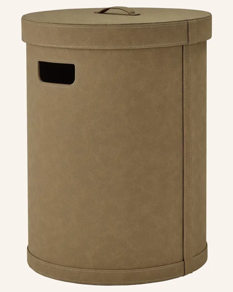 Wäschekorb Sahla Large braun Cognac