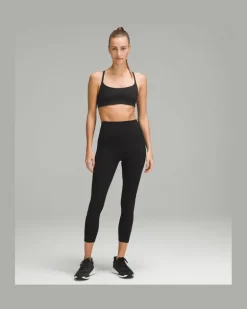 Wunder Train BH mit Racerback-Trägern Leichter Halt A/B-Cups für Frauen – Größe in Black