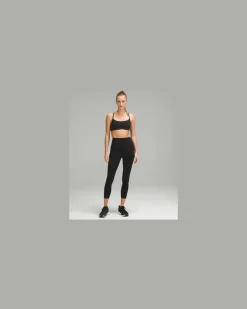 Wunder Train BH mit Racerback-Trägern Leichter Halt A/B-Cups für Frauen – Größe in Black