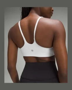 Wunder Train Racer-BH mit Trägern Leichter Halt C/D-Cups für Frauen – Größe in White