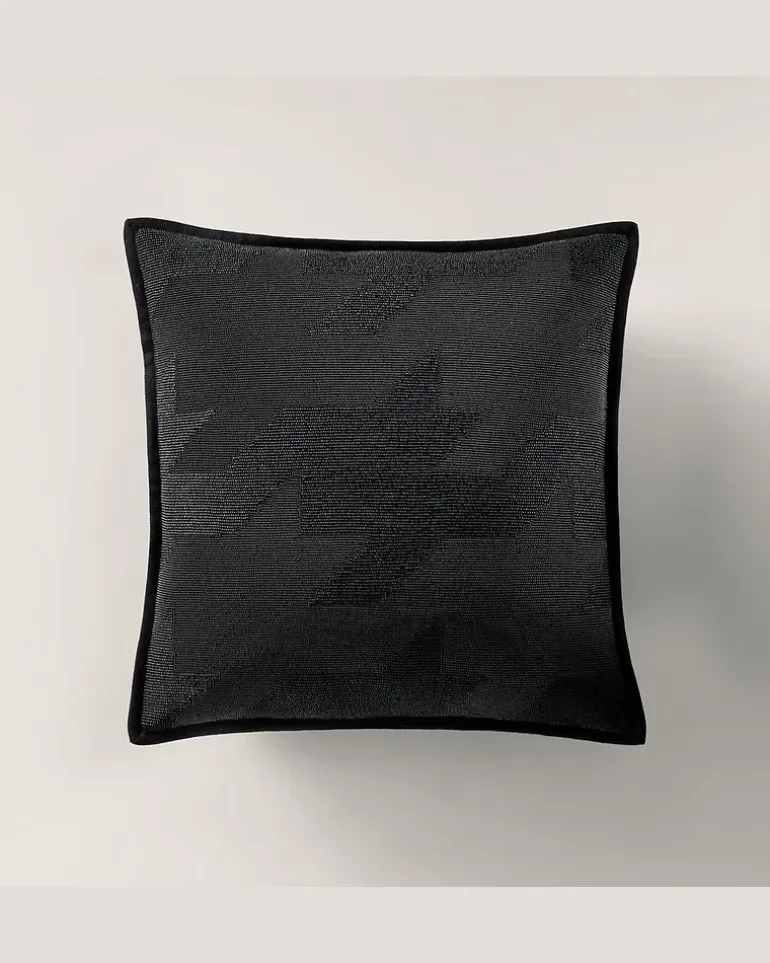 Wurfkissen Randwick mit Perlen Black